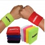 Sport Cotton Terry Embroidered Wristband